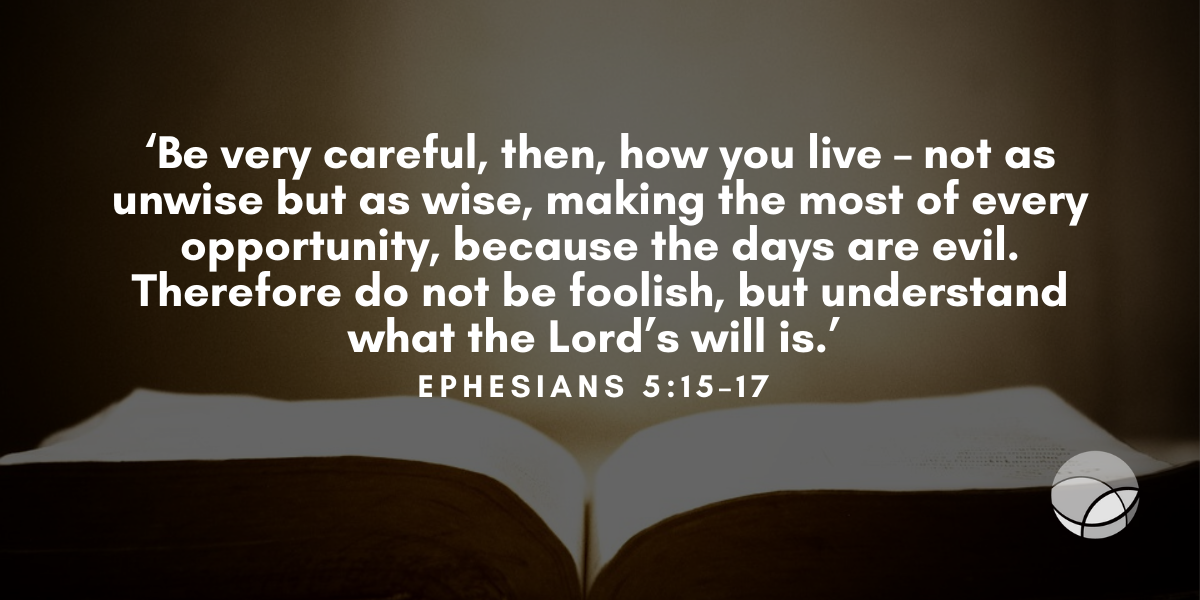 barnabas today bible verse ephesians 5.15 17