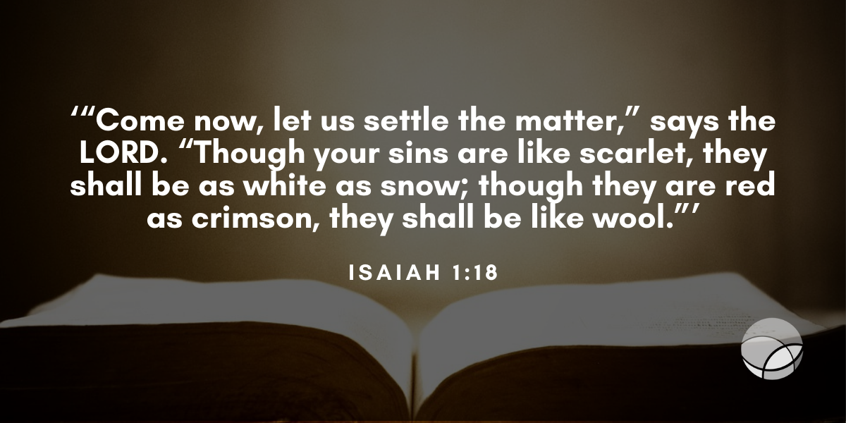 barnabas today bible verse isaiah 1.18