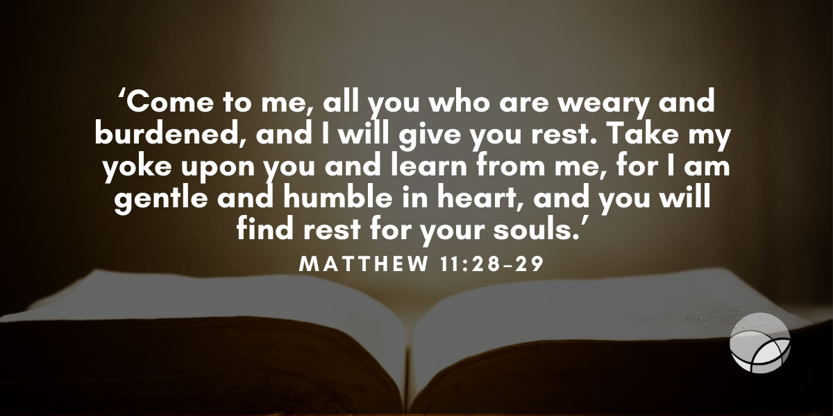 Burden Bearer 2 barnabas today bible verse matthew 11.28 29