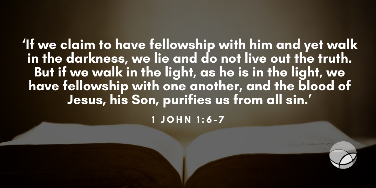 barnabas today devotionals bible verse 1 john 1.6 7