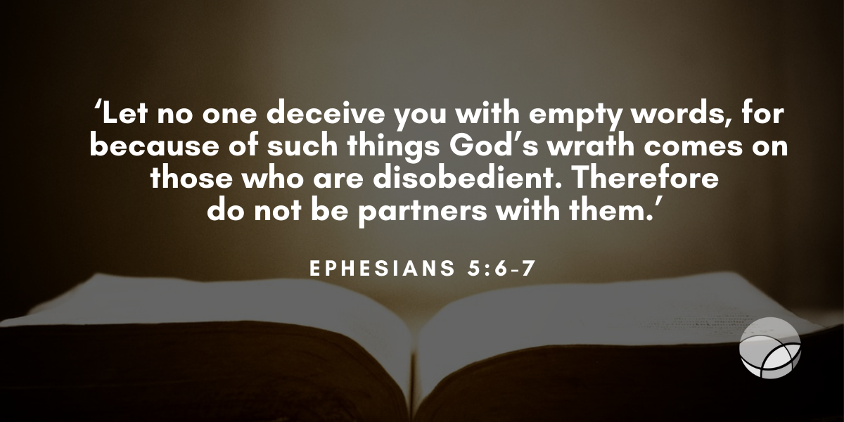 barnabas today devotionals bible verse ephesians 5.6 7