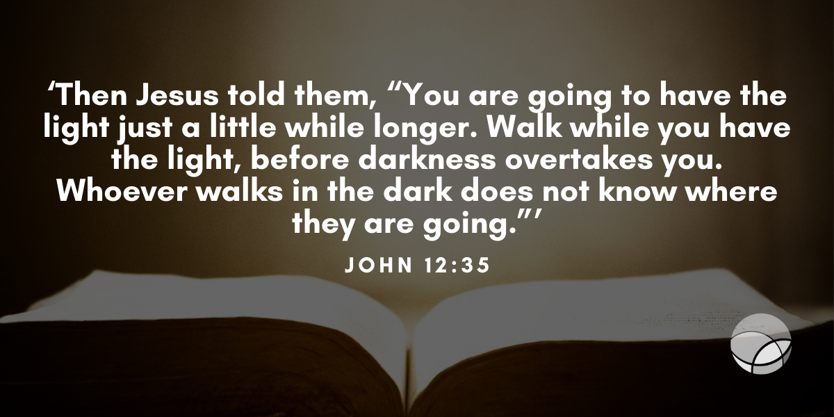 Faith and Doubt 2 barnabas today devotionals bible verse john 12.35