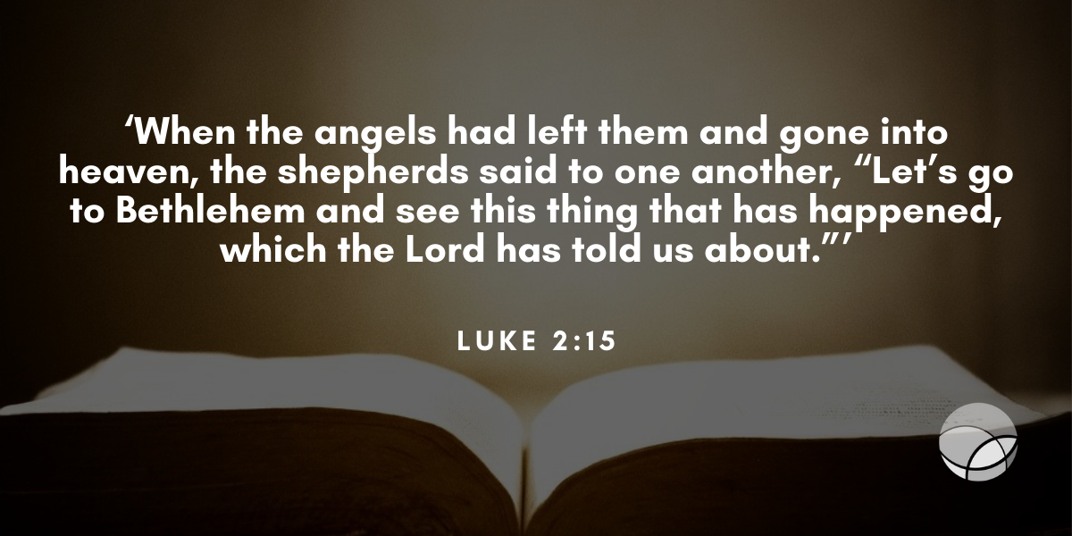 barnabas today devotionals bible verse luke 2.15