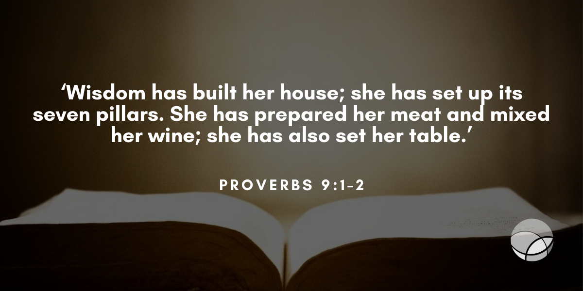 Incarnate Wisdom 2 barnabas today devotionals bible verse proverbs 9.1 2