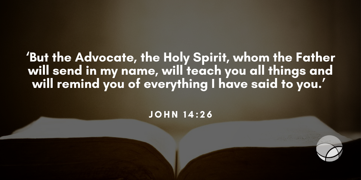 Eyes Front 2 barnabas today devotionals bible verse john 14.26