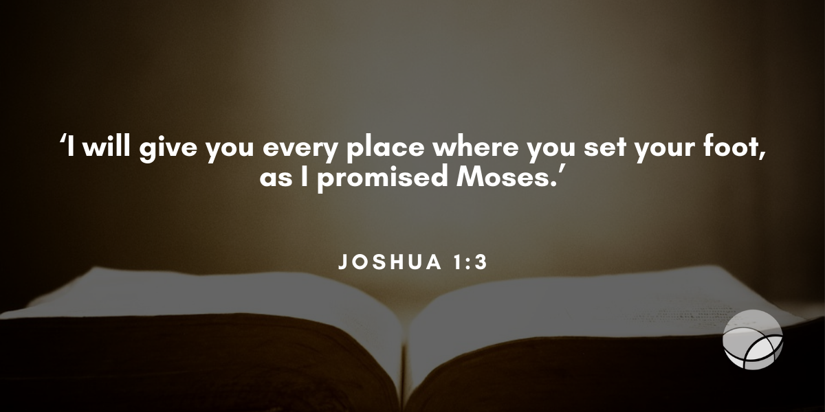 Kingdom Come 2 barnabas today devotionals bible verse joshua 1.3