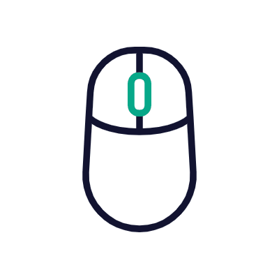 1315 computer mouse outline