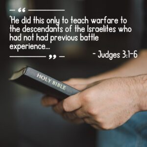 Enemy Battles 2 devotional bible verse website square 9